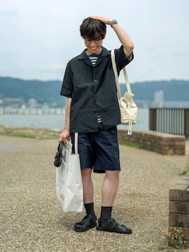 市川 昇さん(メンズ・169cm)の夏コーディネート