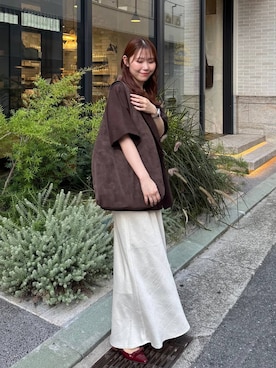 「アイテム（財布/小物）」を使った、chiyuki.さん（レディース・168cm・20代）の秋コーディネート
