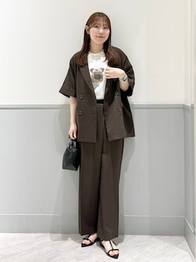 chiyuki.さん（レディース・168cm）の夏コーディネート