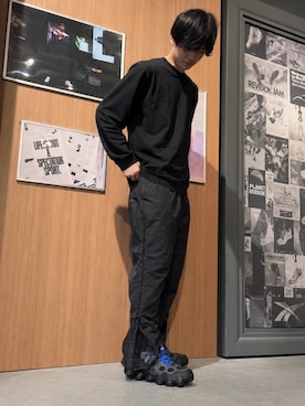 「Reebok（リーボック）のアイテム」を使った、joujiさん（メンズ・177cm）の秋コーディネート