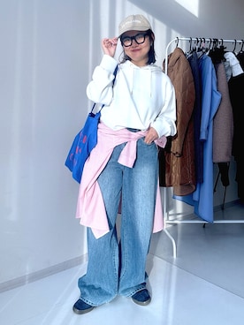 かな153さん（レディース・153cm）の冬コーディネート