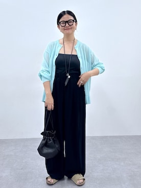 かな153さん(レディース・153cm)の夏コーディネート