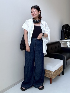 「PAES（ペイズ）のアイテム」を使った、かな153さん（レディース・153cm）の夏コーディネート