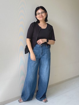 かな153さん（レディース・153cm）の夏コーディネート