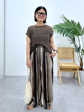 かな153さん(レディース・153cm)の夏コーディネート