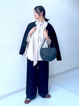 かな153さん（レディース・153cm）の冬コーディネート