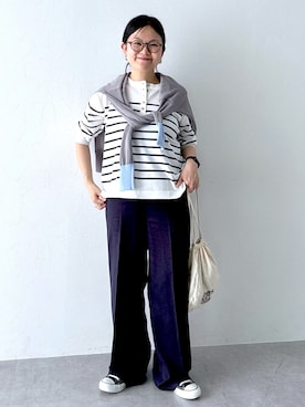 かな153さん(レディース・153cm)の春コーディネート