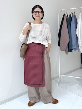 かな153さん（レディース・153cm）の秋コーディネート