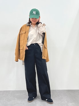 「nissen（ニッセン）のアイテム」を使った、かな153さん（レディース・153cm）の秋コーディネート