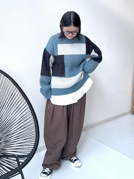 かな153さん(レディース・153cm)の秋コーディネート