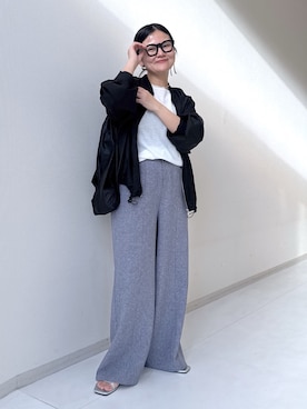 「nissen（ニッセン）のアイテム」を使った、かな153さん（レディース・153cm）の春コーディネート