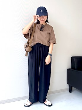 「Maison INNESS（メゾンアイネス）のアイテム」を使った、かな153さん（レディース・153cm）の春コーディネート