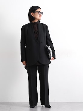 「nissen（ニッセン）のアイテム」を使った、かな153さん（レディース・153cm）の秋コーディネート
