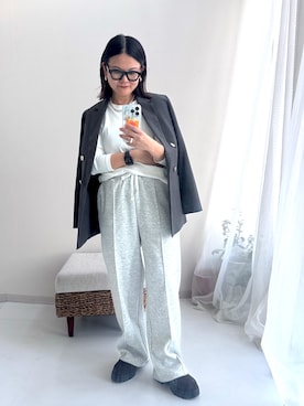 「アイテム（スーツセット）」を使った、かな153さん（レディース・153cm）の秋コーディネート