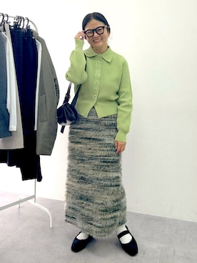 「レディースファッション」｜「アイテム（アクセサリー）」を使った、かな153さん（レディース・153cm）の冬コーディネート