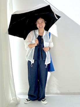 「nissen（ニッセン）のアイテム（ジャケット/アウター）」を使った、かな153さん（レディース・153cm）の春コーディネート