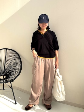 かな153さん（レディース・153cm）の秋コーディネート