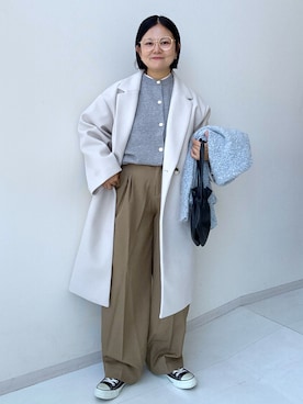 かな153さん（レディース・153cm）の秋コーディネート