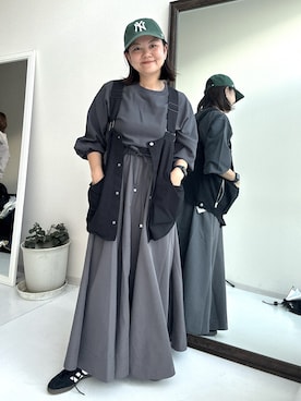 かな153さん（レディース・153cm）の秋コーディネート