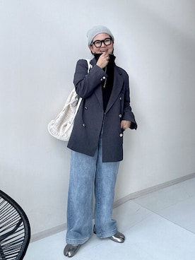 かな153さん（レディース・153cm）の秋コーディネート