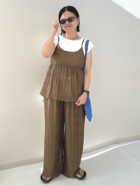 かな153さん（レディース・153cm）の夏コーディネート