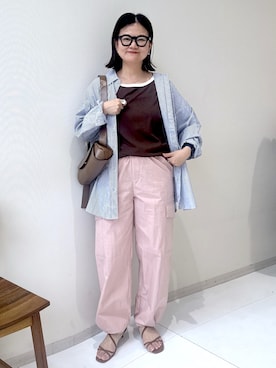 「Maison INNESS（メゾンアイネス）のアイテム」を使った、かな153さん（レディース・153cm）の春コーディネート