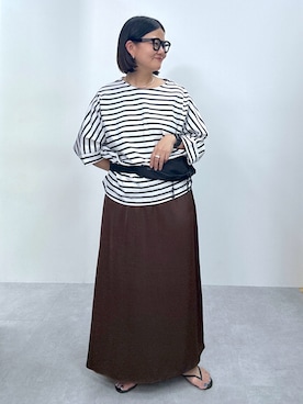 かな153さん(レディース・153cm)の夏コーディネート