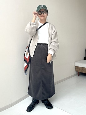 かな153さん（レディース・153cm）の秋コーディネート