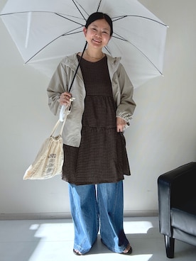 かな153さん（レディース・153cm）の夏コーディネート