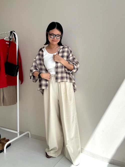 晩夏から秋も使える着回しアイテム