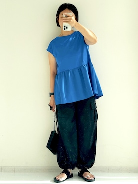 かな153さん（レディース・153cm）の夏コーディネート