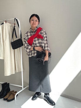 かな153さん（レディース・153cm）の秋コーディネート