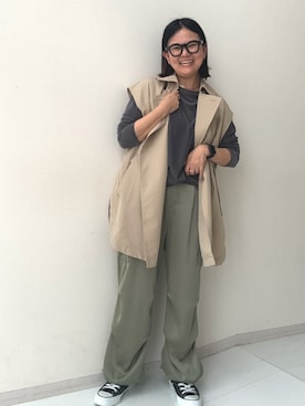 かな153さん(レディース・153cm)の夏コーディネート