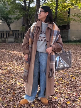 「アイテム（その他シューズ）」を使った、かな153さん（レディース・153cm）の秋コーディネート