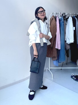 「アイテム（口紅/リップティント/グロス）」を使った、かな153さん（レディース・153cm）の冬コーディネート