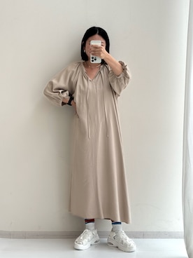 「レギュラー」｜「アイテム（アクセサリー）」を使った、かな153さん（レディース・153cm）の春コーディネート