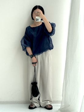 かな153さん（レディース・153cm）の夏コーディネート