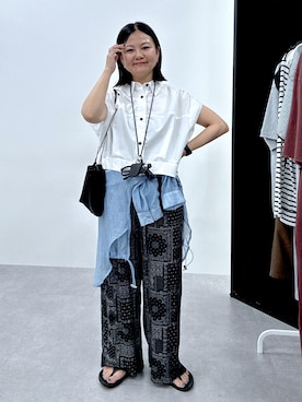 かな153さん（レディース・153cm）の夏コーディネート