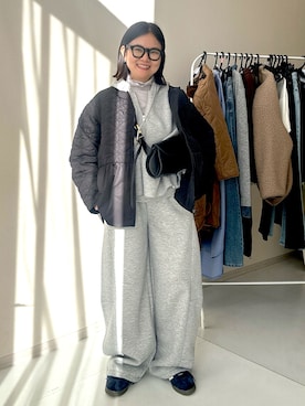 かな153さん(レディース・153cm)の冬コーディネート