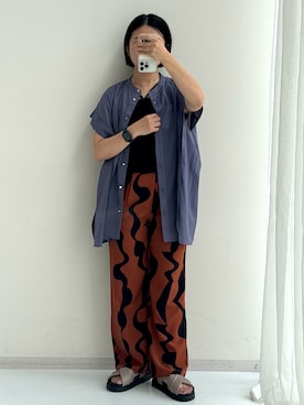 かな153さん（レディース・153cm）の夏コーディネート