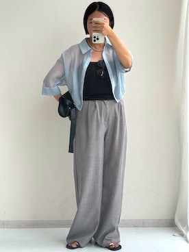 かな153さん（レディース・153cm）の夏コーディネート