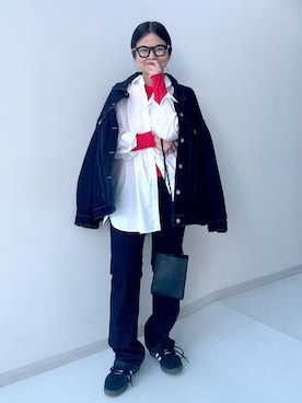 かな153さん（レディース・153cm）の冬コーディネート