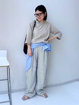 「mont-bell（モンベル）のアイテム」を使った、かな153さん（レディース・153cm）の春コーディネート