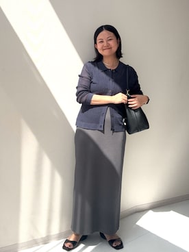 「nissen（ニッセン）のアイテム」を使った、かな153さん（骨格ストレート・レディース・153cm）の夏コーディネート