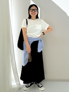 かな153さん(レディース・153cm)の春コーディネート