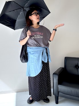 かな153さん（レディース・153cm）の夏コーディネート