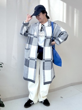 かな153さん（レディース・153cm）の秋コーディネート