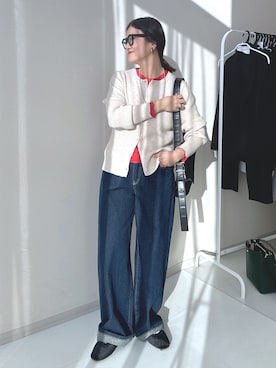 かな153さん（レディース・153cm）の冬コーディネート