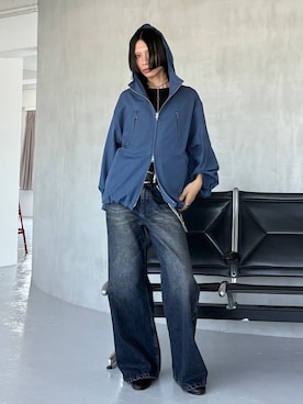 「アイテム（ブルゾン）」を使った、seigiさん（メンズ・178cm）の夏コーディネート