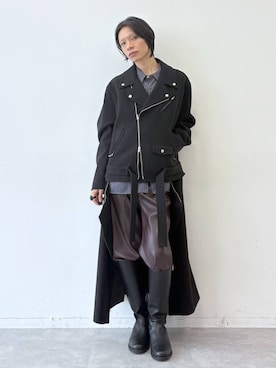 「HARE（ハレ）のアイテム（パンツ）」を使った、seigiさん（メンズ・178cm）の秋コーディネート
